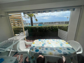 T3 front de mer avec piscine